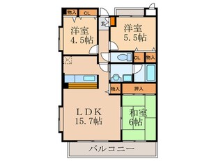 セ－ブルコ－トの物件間取画像